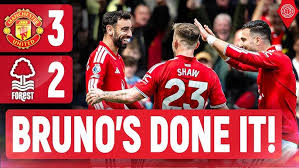 Manchester United 3-2 Nottingham Forest FC